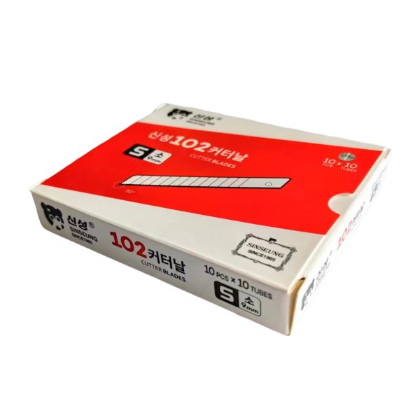 9mm Snap Off Box Cutter Blade SK2 High Carbon Steel 60 Degrees Angle