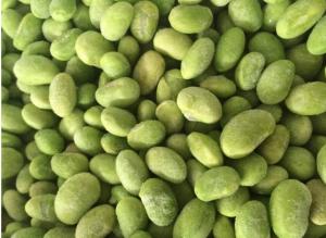 China Natural Frozen Processed Food , Healthy Frozen Foods Fresh Green Edamame Peas wholesale