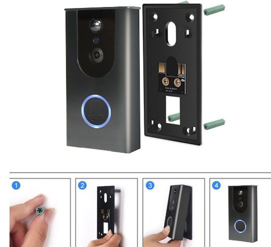 Quality 2018 Best Walmart Smart Long Range Waterproof Doorbell Covers Dog Barking Doorbell Wireless Doorbell for The Deaf for sale