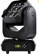 China Led 9X10w Matrix Moving Head Wash Light RGBW 4In1 For Entertainment on sale