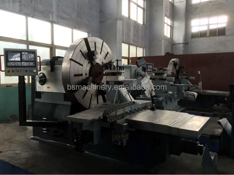 CNC Big Head Face Lathe Machine Universal Tyre Mold Machining