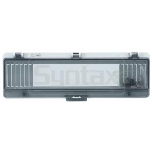 Syntax AW16 PC IP67 Waterproof Hinged Window 16 Modules With Knurled Screws 304*101*28mm