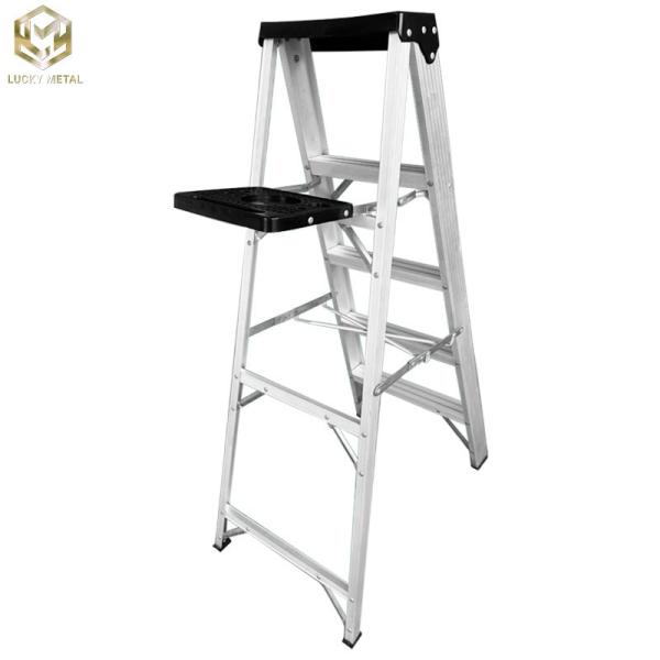 Quality Multi Purpose Aluminum Folding Step Ladder Foldable With Platform for sale