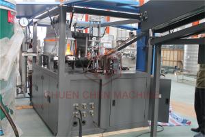 Sliding Preform Delivery Bottle Blow Mould Machine / PET Bottle Stretch Blowing System