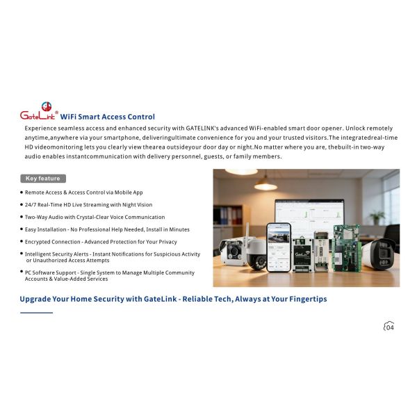 Intelligent Cloud Gate Access Platform Data Traceability Access Log Recording Value-Added Service Expansion for Property Operation and Security