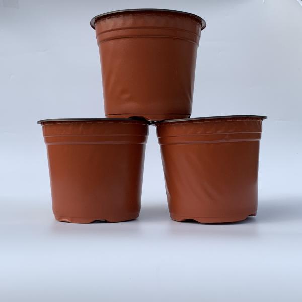 Quality Soft Thickened Edge PP 3 Gallon Plastic Flower Pots Bottom Drainage for sale