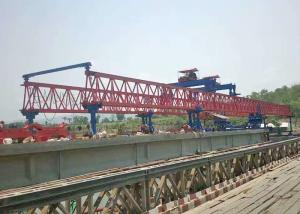 China Bridge Erection Beam Launcher Girder Crane Equipment 300 Ton For Highway wholesale