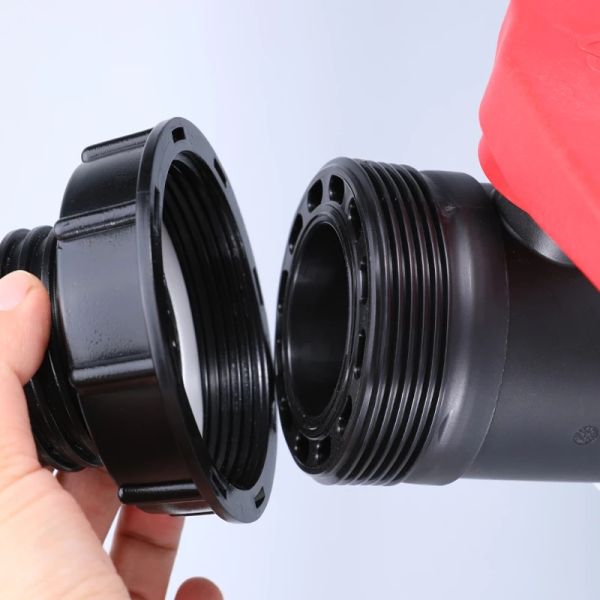 Gray UMETASS 3INCH To 2 INCH IBC Valve Tank Fittings Adapter For Garden Irrigation Pipe Connector