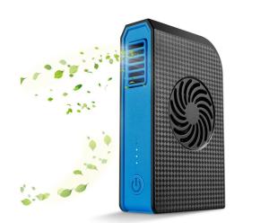 China Power Bank Lithium Rechargeable Battery Powered Fan wholesale
