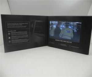 China TFT PU LEATHER A5 LCD VIDEO CARD / LCD VIDEO BROCHURE For PROMOTION wholesale