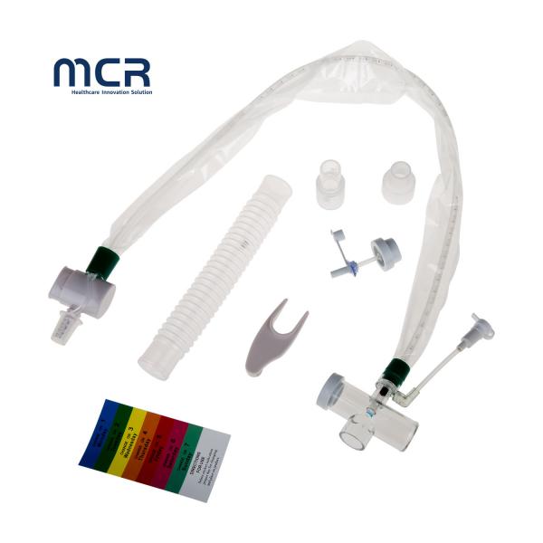 24H T Piece Closed Suction Catheter / System With Irrigation Port