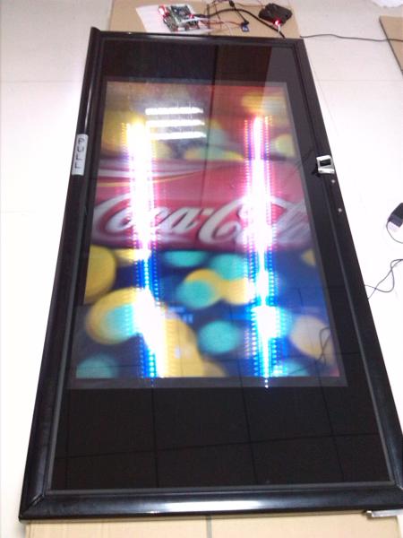 Quality High Speed 46 Inch Transparent LCD Display Advertising High-speed response for sale