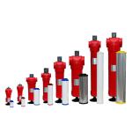 RC2 Aluminum Compressed Air Filter From 5 μm To 0.01μm