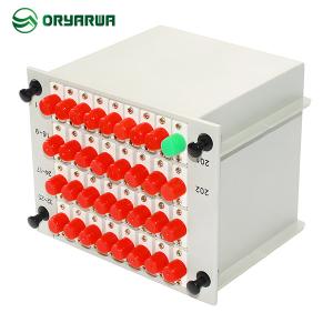 China FC UPC 1x32 Fiber Optic Cassette PLC Splitter Low Insertion Loss wholesale