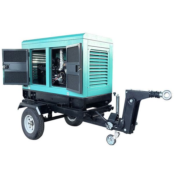 Diesel Engine Generator Set Rated Current 3.6A-3600A Construction Sites Trailer Mobile Silent Generator Diesel