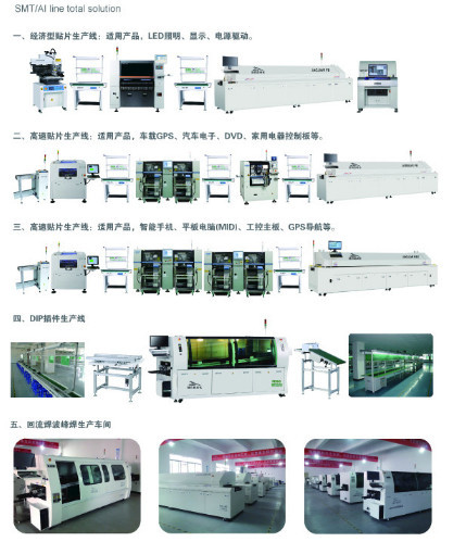 A8 Lead Free Reflow Oven Soldering Machine for LED Bulb or LED Tube Production