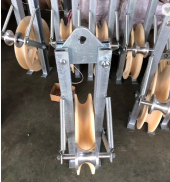 Large Diameter Construction Galvanized Conductor Stringing Blocks