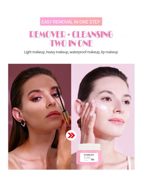 Private Label Organic Vegan Face Balm Makeup Remover Logo Customized