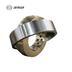 GCr15 Bronze Spherical Plain Bearings CuSn12 Oilless Bronze Bushing
