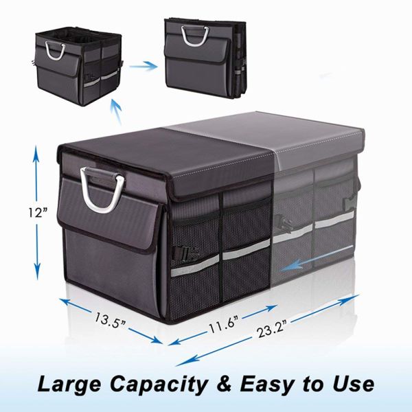 Custom popular car trunk organizer box