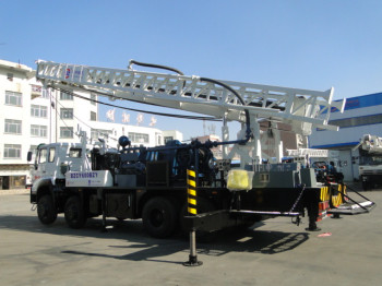 BZCY600CWY Truck Mounted Drilling Rig 8×4 Special Chassis Of SINOTRUK