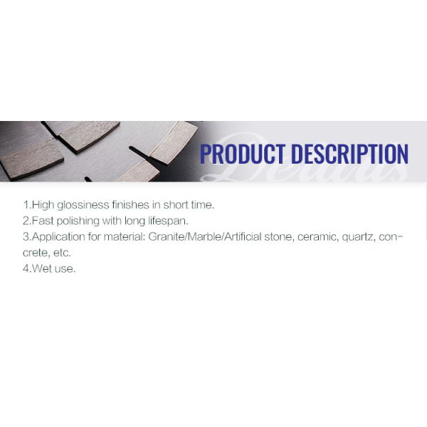 4inch Microfibre Flexible Polishing Pad A-Grade for Durable Stone Slabs Grinding Tools