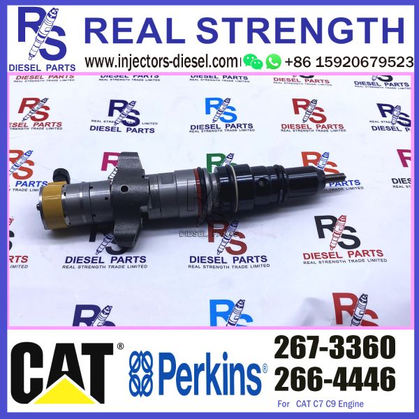 Common rail Injector Diesel fuel Injector Sprayer 265-8106 266-4446 267-3360 for CAT C7 C9 Engine