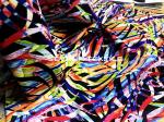 Full - Dull Warp Knitting Polyester Spandex Blend Fabric For Bikini Fabrics