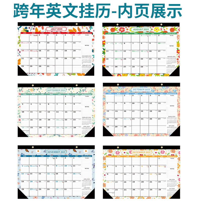Full Color Business Branded Custom Desk Calendars for Personalization and Branding