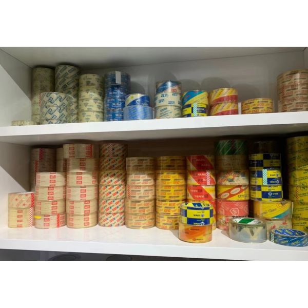 Super Clear Crystal Clear BOPP Tape Adhesive For Packaging