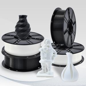 Factory wholesale PLA+ 3D Printer Filament White 1.75mm 1 KG 3D Printing Material