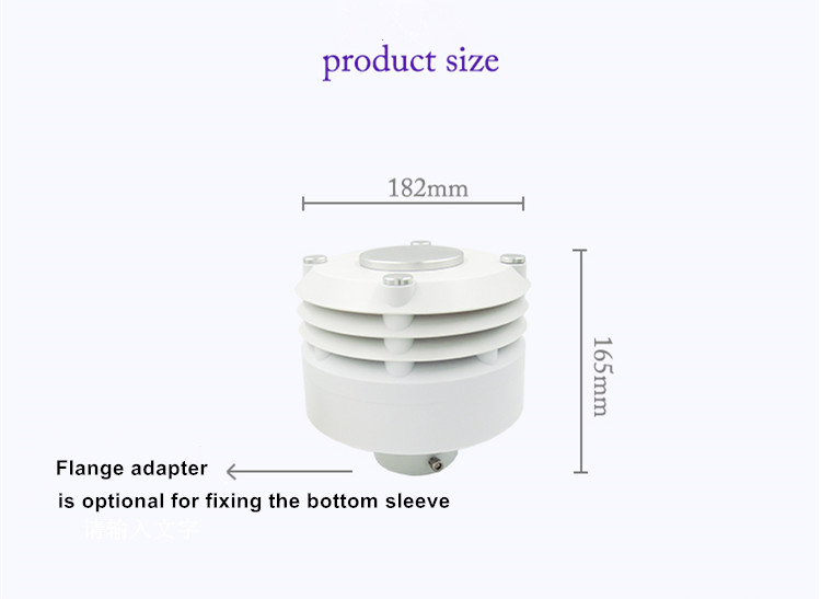 Resolution PM2.5/PM10 CO NO2 SO2 O3 Meteorological Station for Industrial Applications