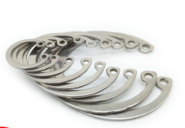 Stainless Steel Retaining Rings for M3M4M5M6M8M10M12M14M16M240M18M20M22M24M27 Sizes External and Internal Circlip Rings