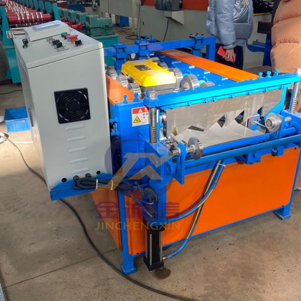 Full Automatic Aluminum Click Lock Staining seam Roof Panel Roll Forming Machine IN USA