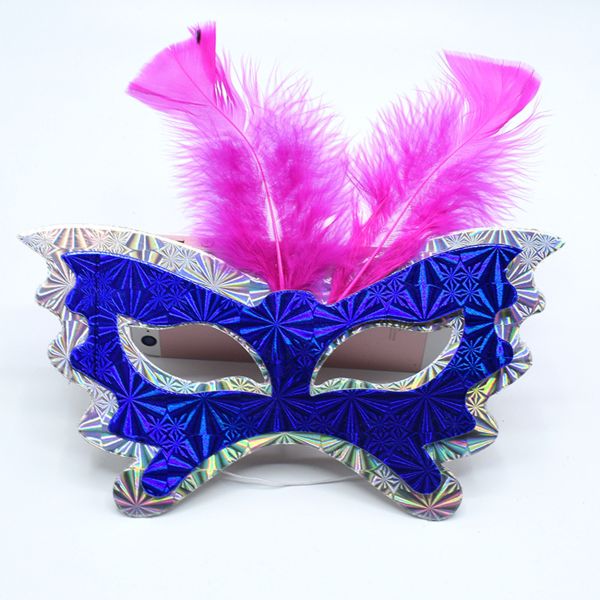 Women Festival Party Decorations Paper Handicraft Masks 350gsm CCNB Material