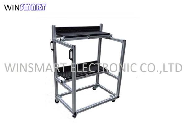 Quality Fuji NXT SMT Feeder Cart , 4 ESD Wheels SMT Feeder Racks for sale