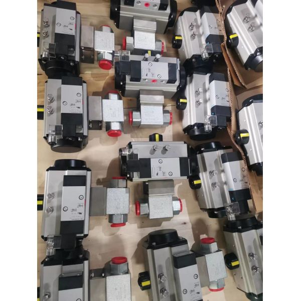 3 Position Aluminum Alloy Pneumatic Actuators Spring Return