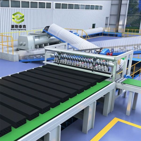 36000 Bricks/Hr Capacity Brick Plant Machine Cutting Machine With CE ISO Certificate