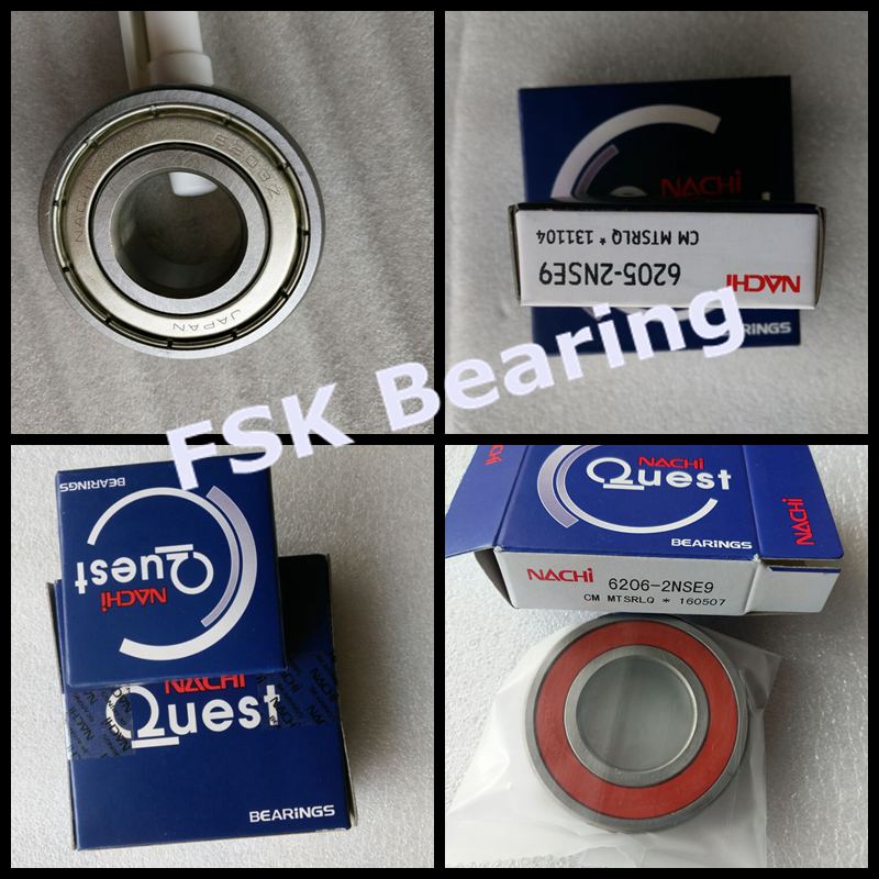 Low Noise Deep Groove Ball Bearings 6200 6201 6202 Bicycle Wheel Bearings
