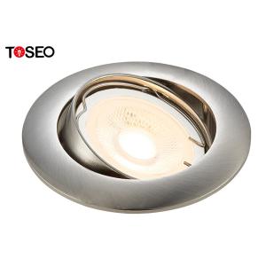 China Die Casting Alu Round Gu10 Recessed Downlight Fixtures Adjustable wholesale