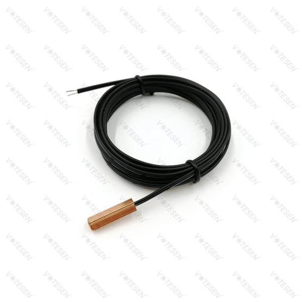 Quality Rectangular Brass Flat Surface Mount Temperature Sensor PT100 PT1000 RTD Temperature Sensor for sale