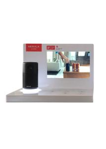 China Acrylic POP Electronic Display Stands Multipurpose Tabletop With Screen on sale