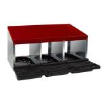 3 Compartment Roll Out Chicken Nesting Box for Up to 15 Hens Heavy Duty Best