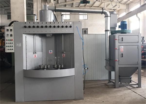 Quality 380v 50hz Automatic Sandblasting Machine , Easy Loading Sand Blasting Machine for sale