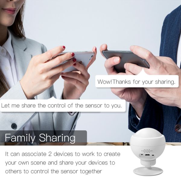 Tuya Wireless Zigbee Infrared Wifi Pir Motion Sensor Human Body Movement