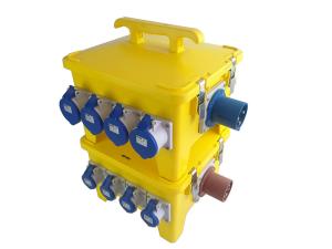 China 24 Poles Portable Distribution Box , Simplified Handling Spider Electrical Box wholesale