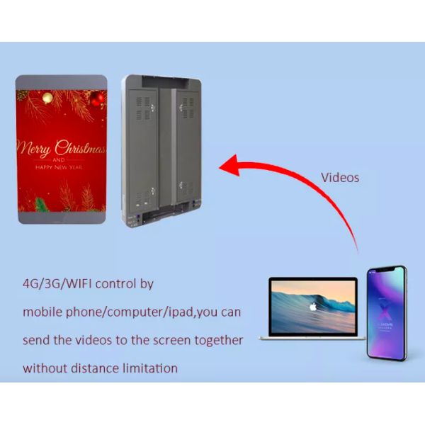 P2.5 P2.8 P3 P3.9 Pole Led Display Pillar Led Screen for Outdoor Advertising