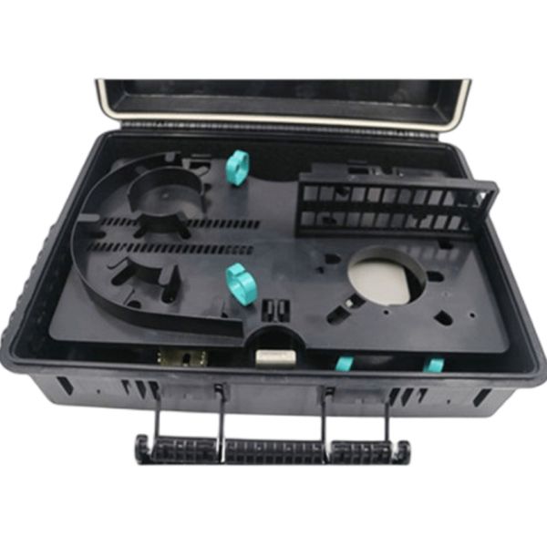 24Port Fiber Optic Enclosure Wall Mount / Pole Mount APC / UPC FTTB