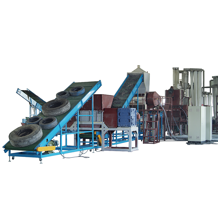 Rubber Cutting Machine Automatic Waste Tire Recycling Machine Tyre Strip Making Machine