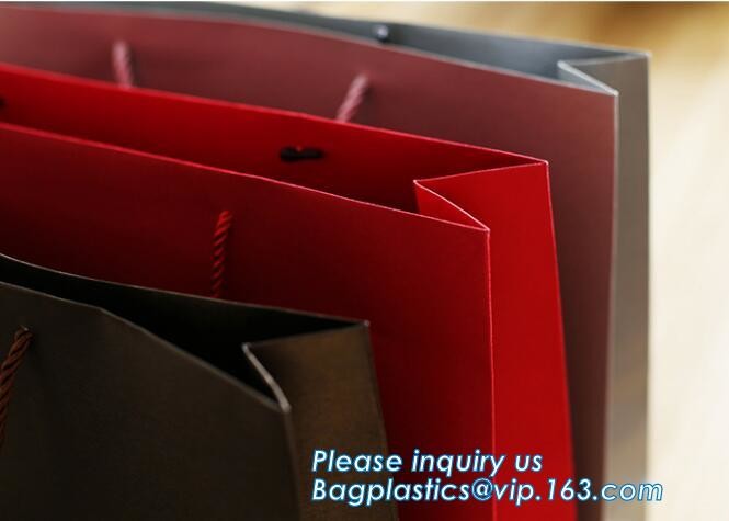 violet printing shopping bags by handmade,Gift shopping luxury carrier Bag Direct Manufacture Paper Bag logo Printing